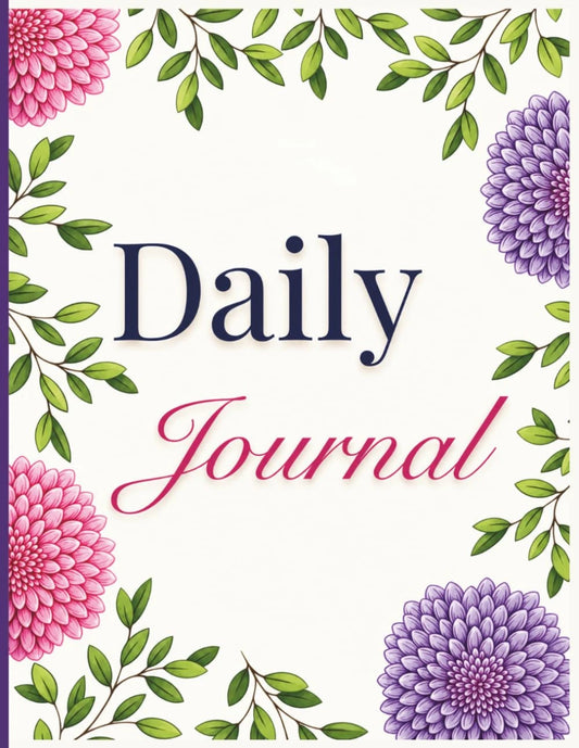 Botanical Floral Writing Journal