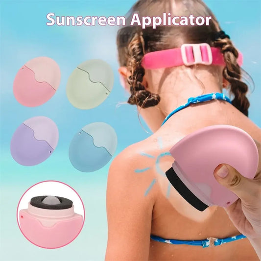 Portable Silicone Sunscreen Applicator